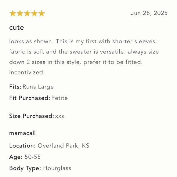 NWT Anthropologie The‎ Carys Mock-Neck Sweater by Maeve: Short-Sleeve Edition - Picture 3 of 7